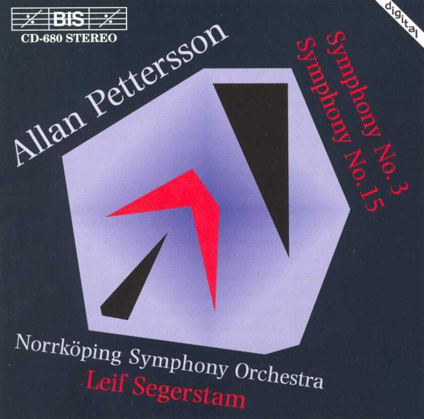 Allan Pettersson, Leif Segerstam, Norrköping Symphony Orchestra, Ingo Petry Pettersson: Symphonies CD