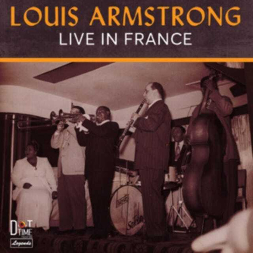 Louis Armstrong Live In France LP/Vinyl