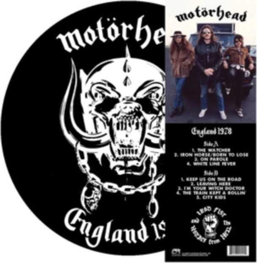 Motörhead  England 1978  LP/Vinyl