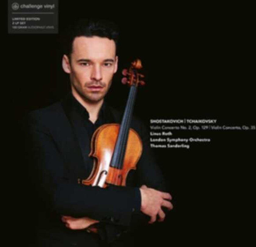 Linus Roth Shostakovich/Tchaikovsky: Violin Concerto No. 2 Op. 129/Violin.. LP/Vinyl