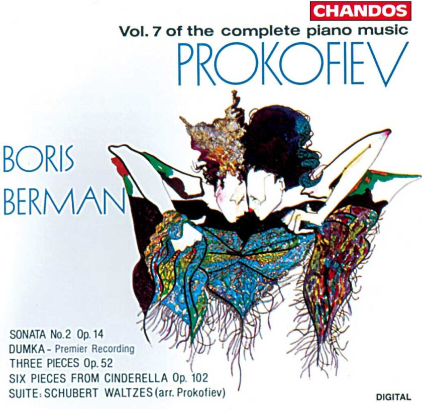 Tim Oldham, Boris Berman, Trygg Tryggvason & Andrew Halifax Prokofiev: Piano Works, Vol. 7 CD