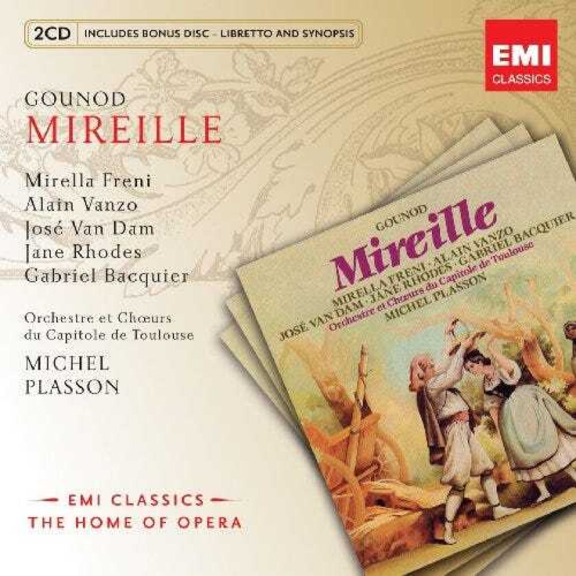 Michel Plasson, Mirella Freni, Alain Vanzo, Jose Van Dam  Gounod: Mireille  CD