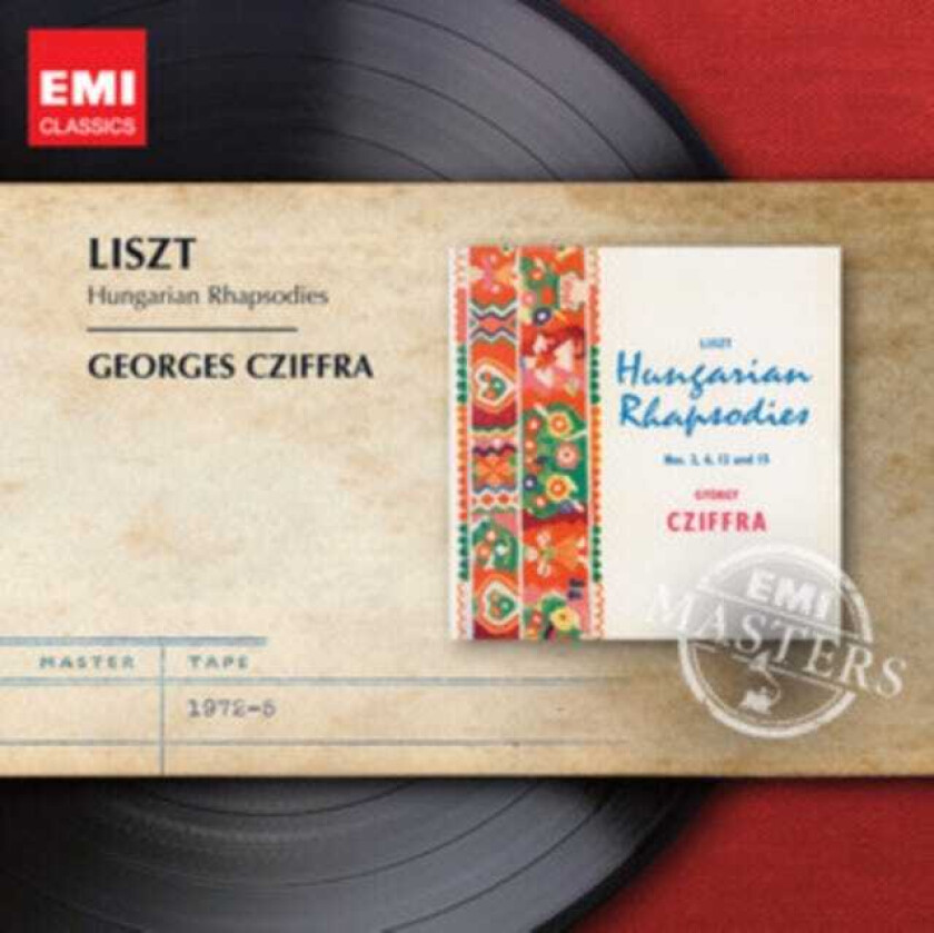 Georges Cziffra Liszt: 7 Hungarian Rhapsodies CD
