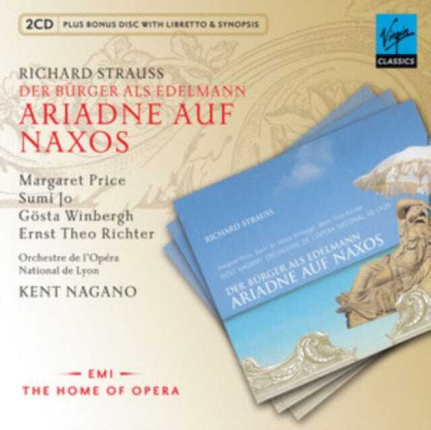 Kent Nagano, Margaret Price R. Strauss: Ariadne Auf Naxos CD
