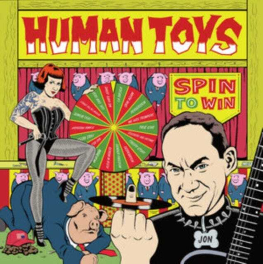 Human Toys Spin To Win LP/Vinyl