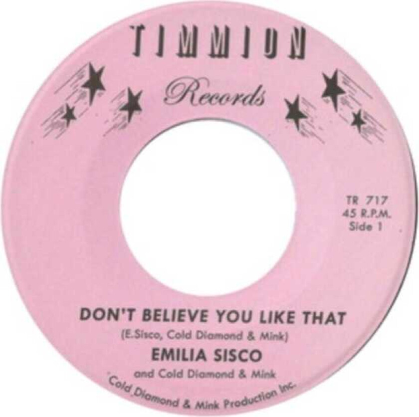 Emilia Sisco, Cold Diamond & Mink Don't Believe You Like That LP/Vinyl