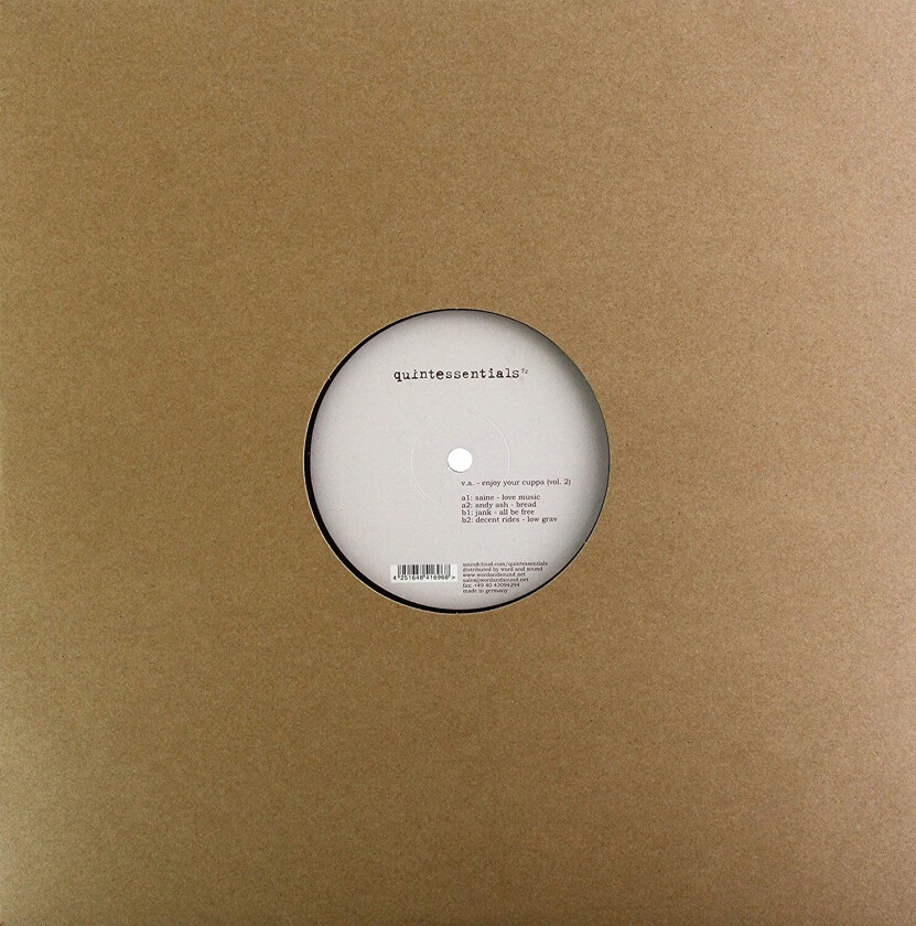 Diverse Artister, Diverse Electronica Enjoy Your Cuppa LP/Vinyl