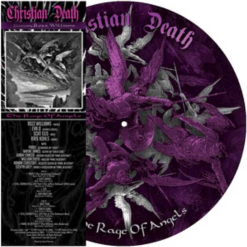 Christian Death The Rage Of Angels LP/Vinyl