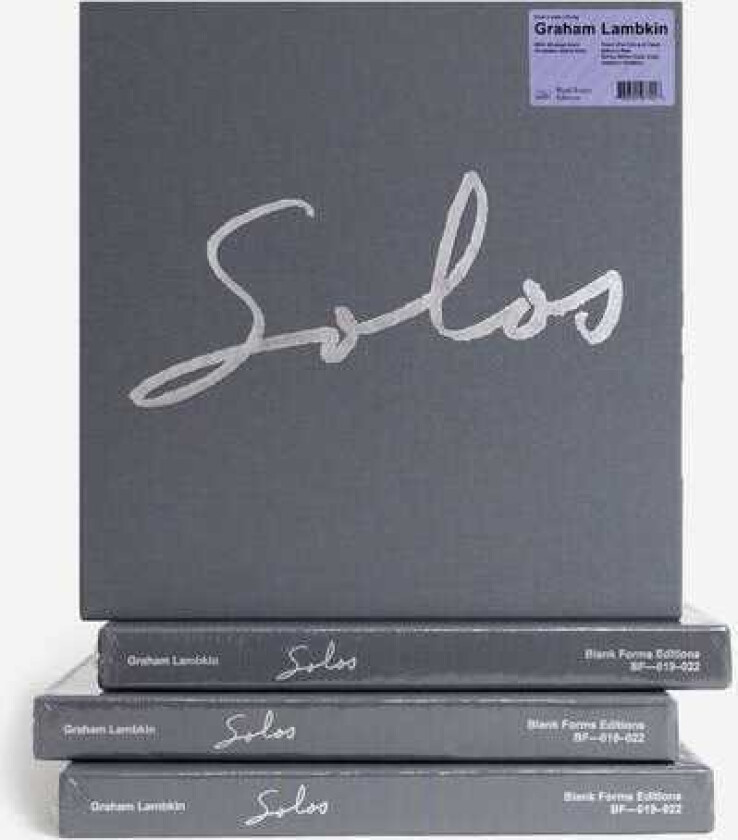 Graham Lambkin Solos LP/Vinyl