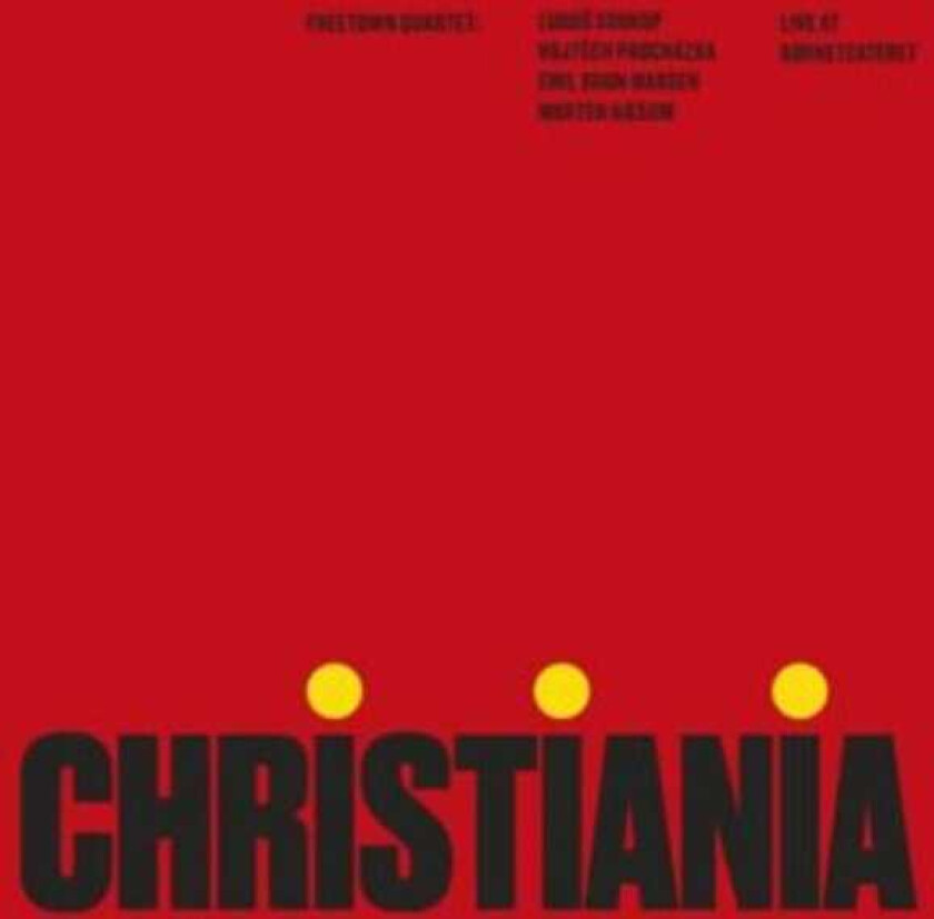 Freetown Quartet Christiania: Live At Borneteateret LP/Vinyl
