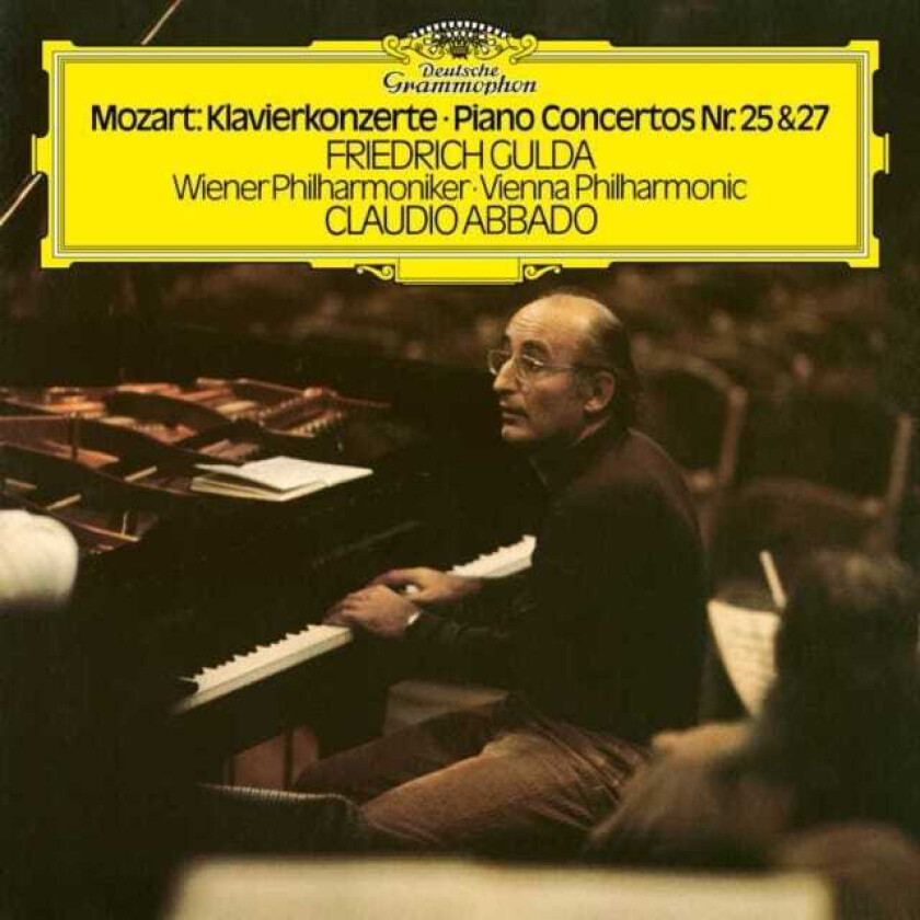 Friedrich Gulda, Claudio Abbado Mozart: Piano Concertos Nr. 25 & 27 LP/Vinyl