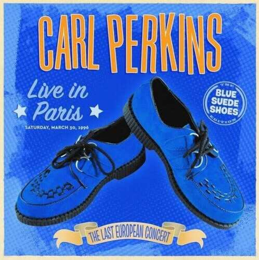 Carl Perkins Live In Paris Saturday March 30 1996 LP/Vinyl