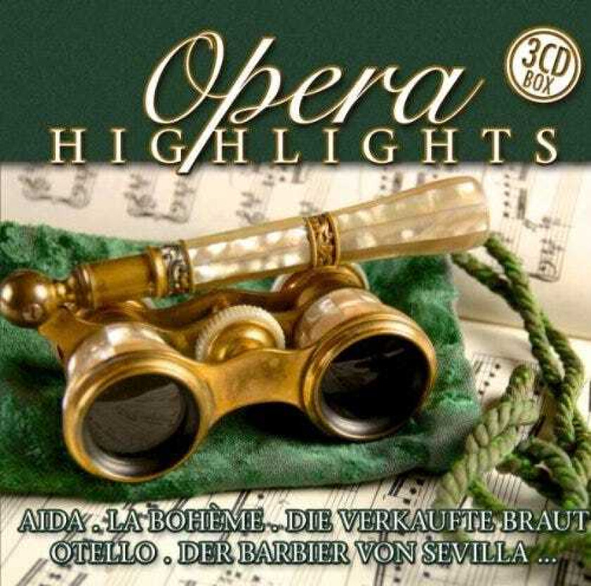 Diverse Artister, Diverse Opera Opera Highlights CD