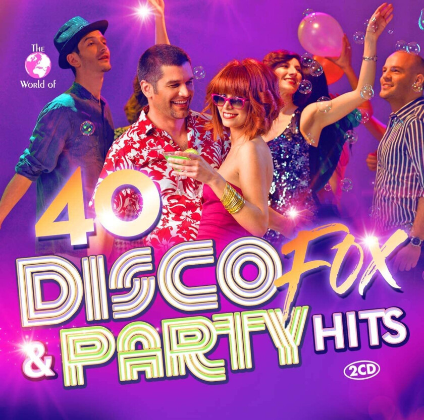 Diverse Artister, Diverse Pop 40 Disco Fox & Party Hits CD