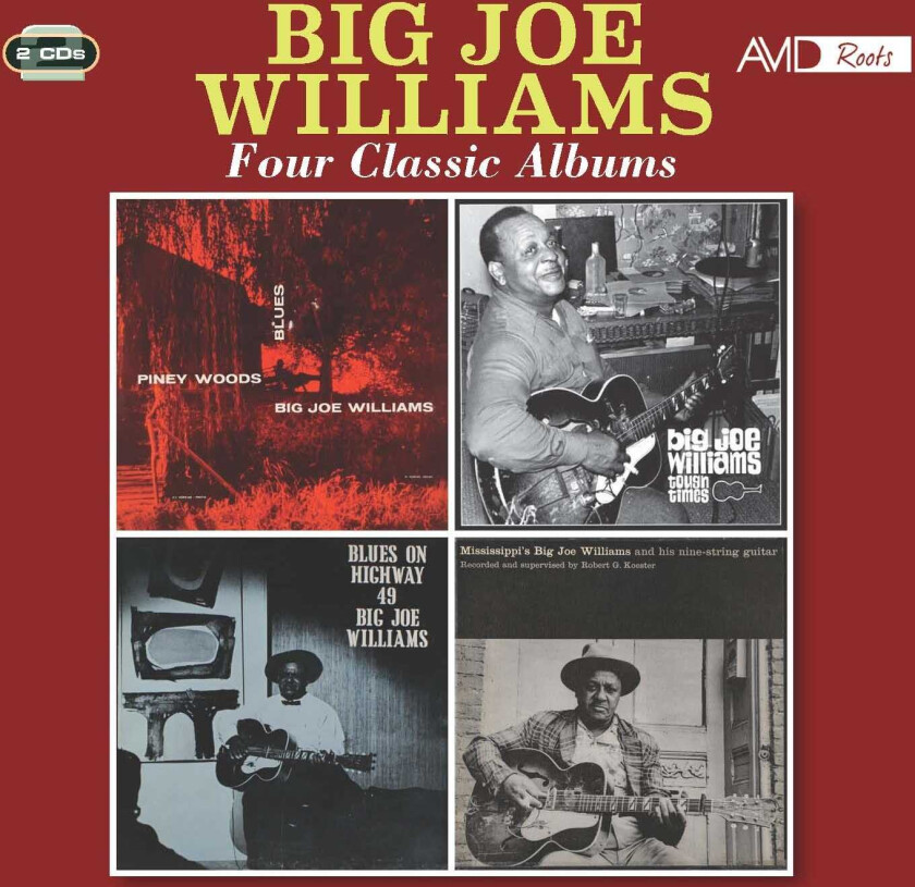 Big Joe Williams  Four Classic Albums  CD