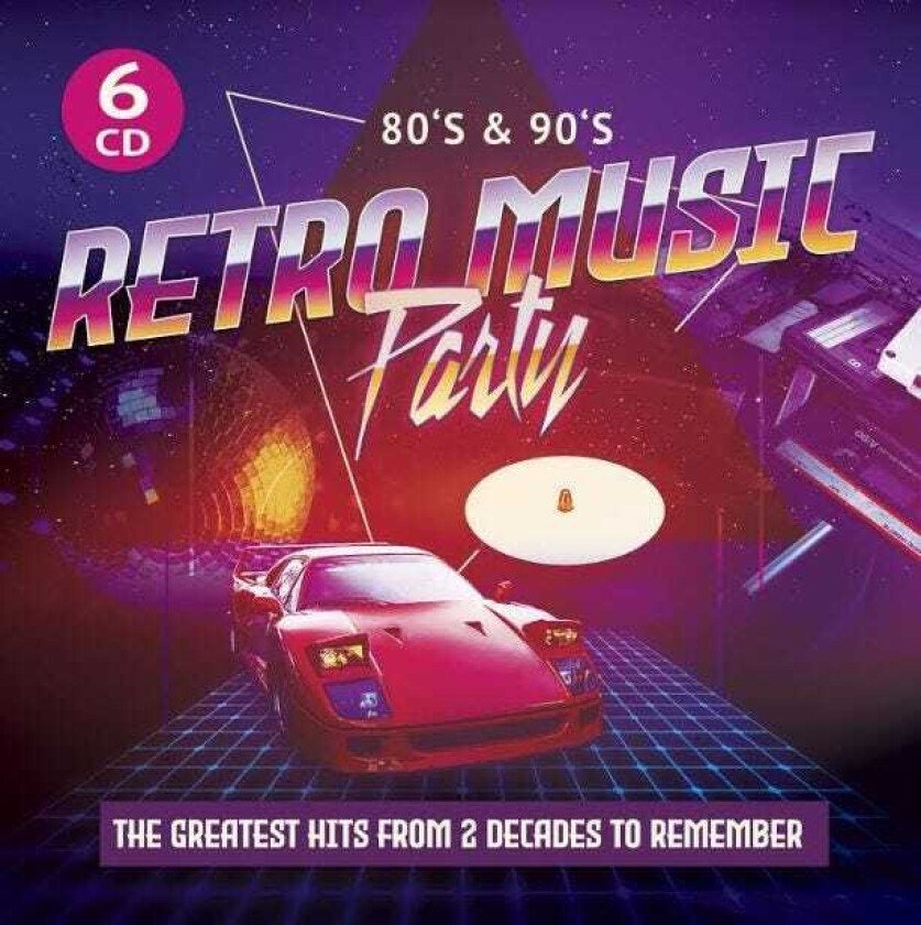 Diverse Artister 80s & 90s Retro Music Party CD
