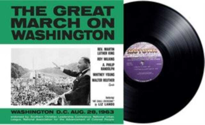 Diverse Artister  The Great March On Washington  LP/Vinyl