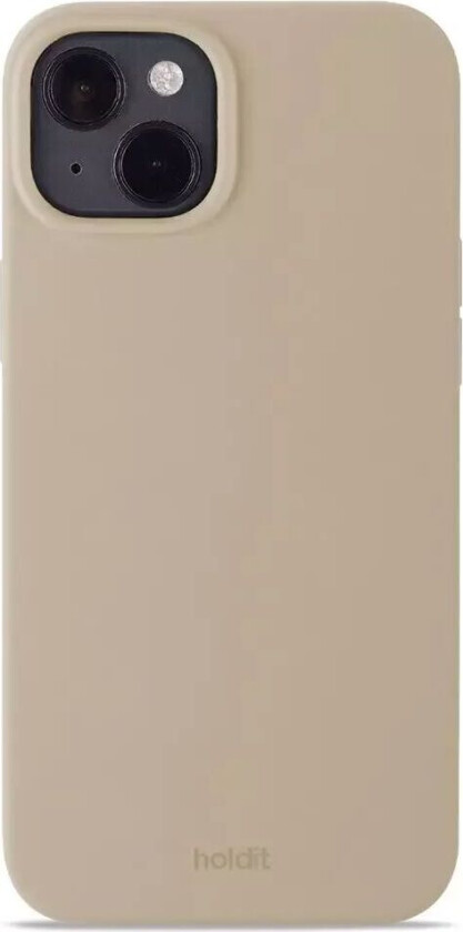 Holdit iPhone 14 Plus Soft Touch Silikon Deksel - Latte Beige