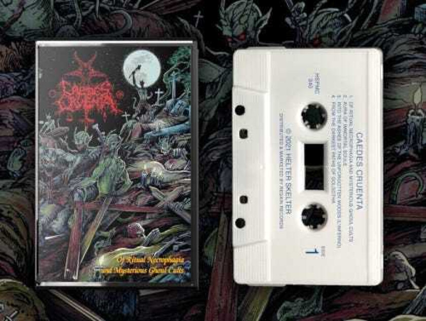 Caedes Cruenta Of Ritual Necrophagia And Mysterious Ghoul Kassett