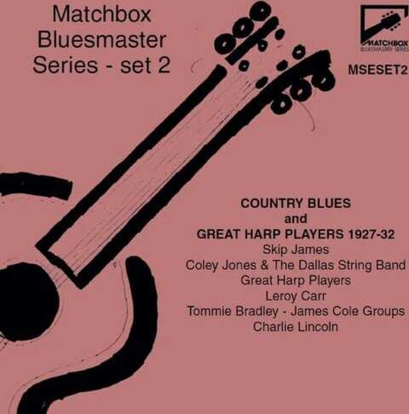 Diverse Artister, Diverse Blues Matchbox Bluesmaster Series, Vol. 2: Country Blues & Great Harp Players 19271932 CD