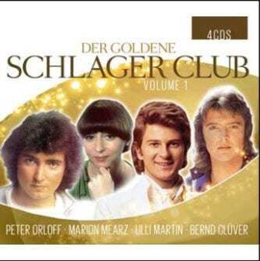 Diverse Artister, Diverse Pop  Der Goldene Schlagerclub Vol.1  CD