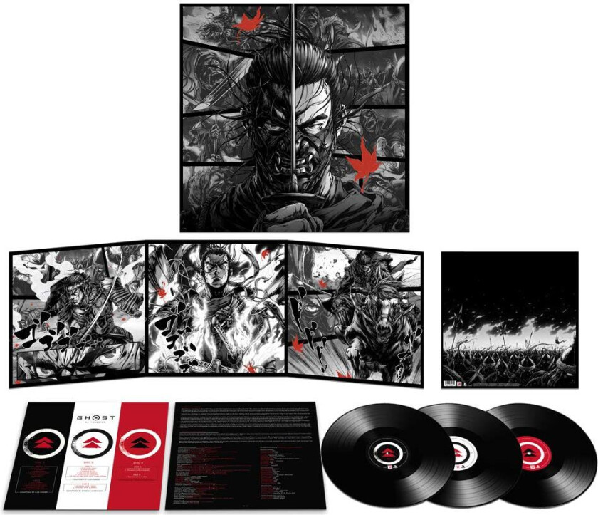 Ilan Eshkeri, SHIGERU UMEBAYA, Spillmusikk Ghost Of Tsushima Music From The Video Game LP/Vinyl