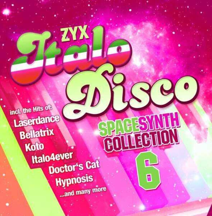 Diverse Artister, Diverse Electronica Zyx Italo Disco Spacesynth 6 CD