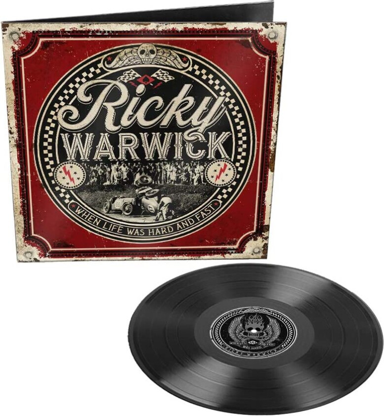 Ricky Warwick When Life Was Hard & Fast LP/Vinyl