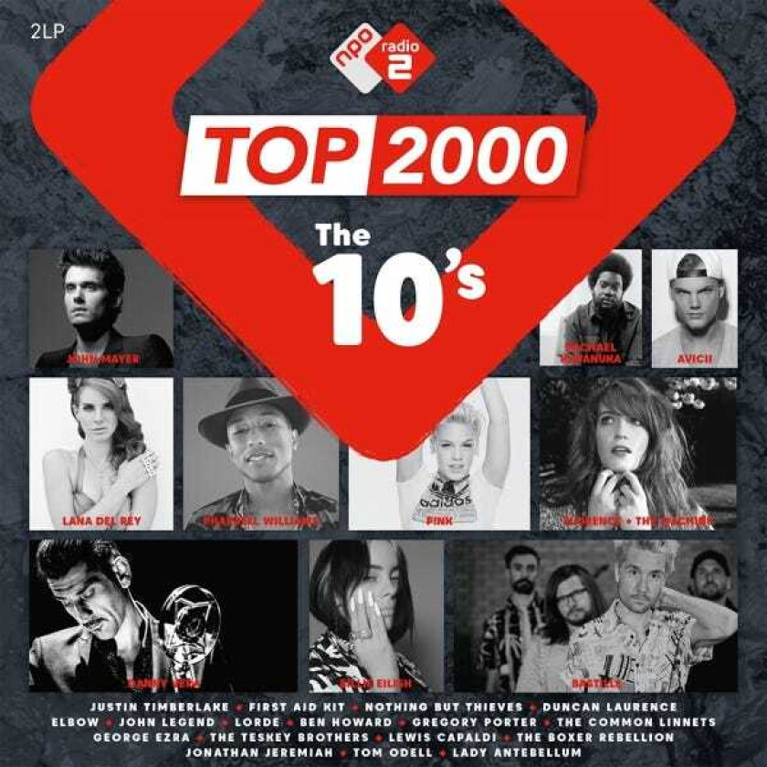 Diverse Artister Top 2000 10's LP/Vinyl