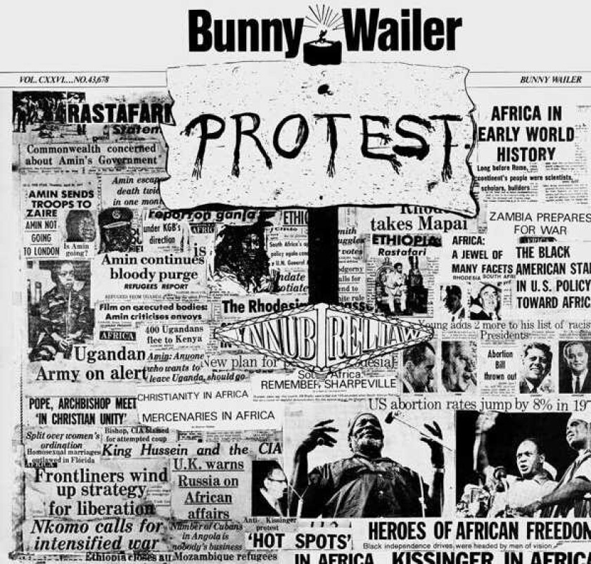 Bunny Wailer Protest LP/Vinyl