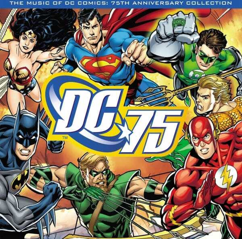 Diverse Artister Music Of Dc Comics 75th Anniversary Collection LP/Vinyl