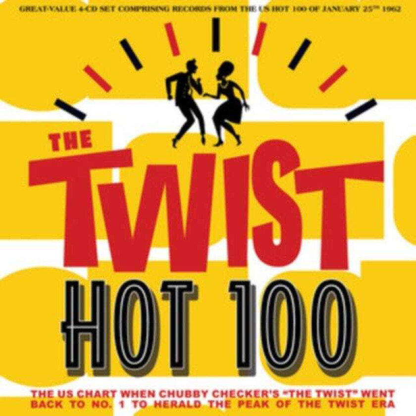 Diverse Artister, Diverse Pop Twist Hot 100 January 25th 1962 CD