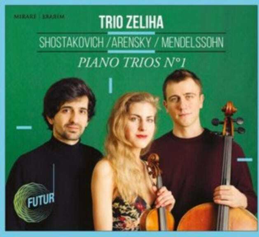 Trio Zeliha, Anatoly Arensky Piano Trios Nos. 1 CD