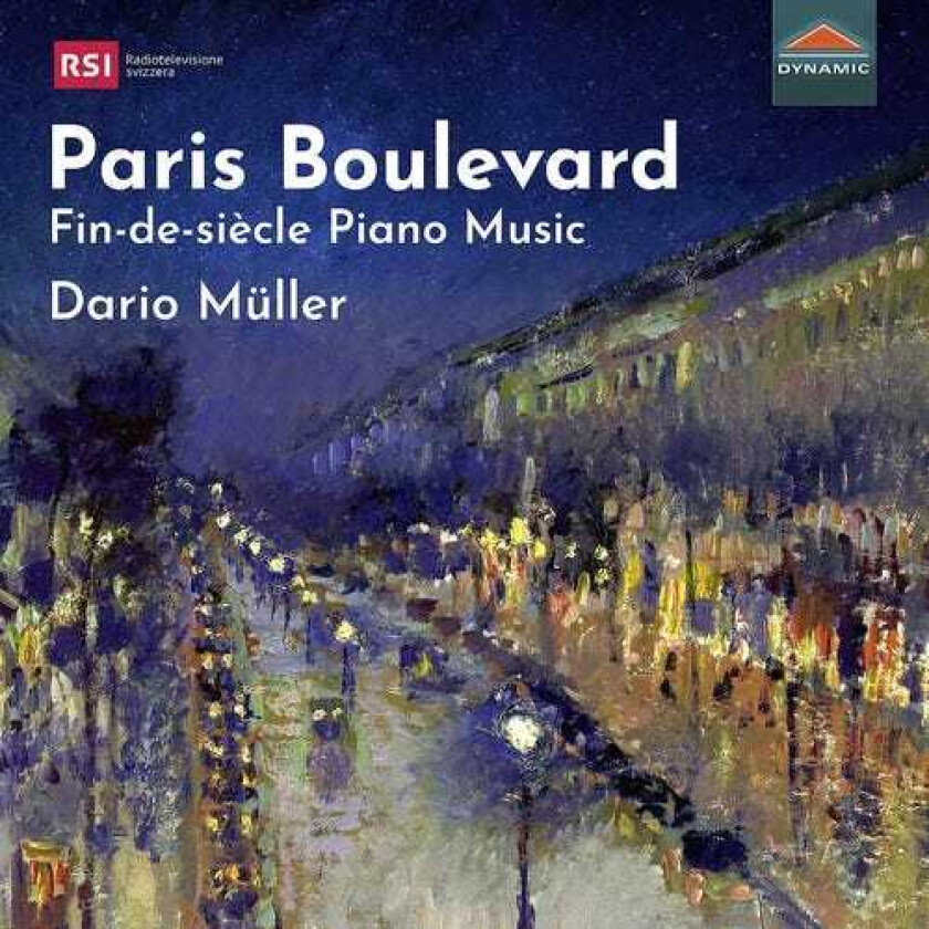 Dario Muller Paris Boulevard FinDeSiecle Piano Music CD