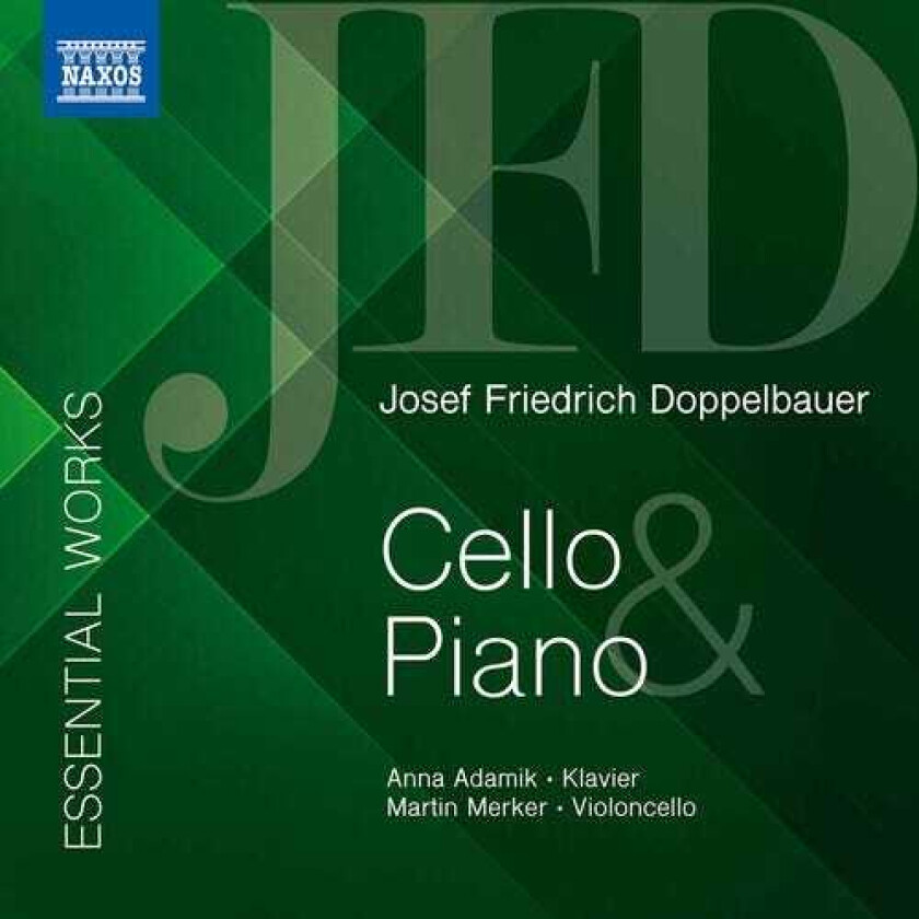 Anna Adamik, Martin Merker, Josef Friedrich Doppelbauer Doppelbauer: Essential Works For Cello & Piano CD