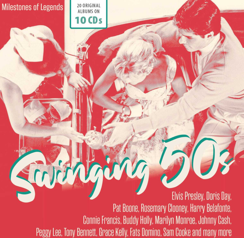 Diverse Artister, Diverse Jazz Swinging 50s CD