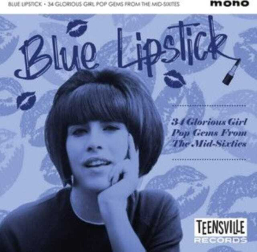 Diverse Artister Blue Lipstick (34 Glorious Girl Pop Gems From The MidSixties) CD