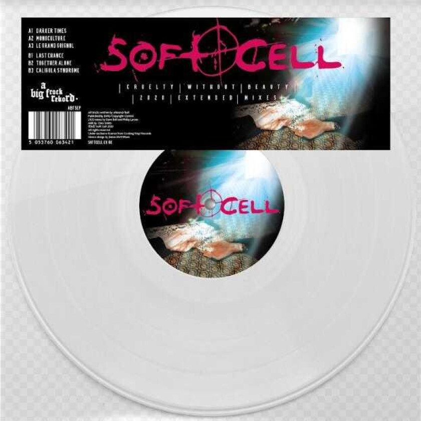 Soft Cell Cruelty Without Beauty 2020 Extended Mix LP/Vinyl