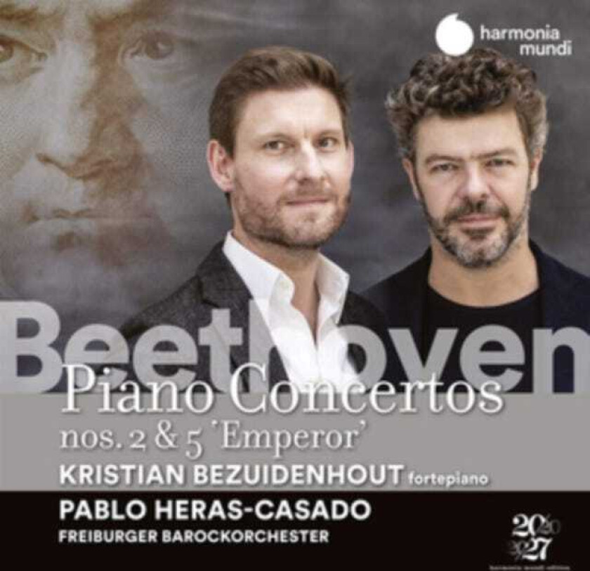 Kristian Bezuidenhout, Freiburger Barockorchester Beethoven: Piano Concertos Nos. 2 & 5 'Emperor' CD
