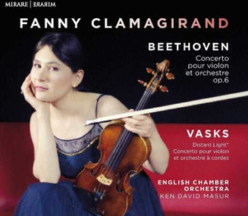 Fanny Clamagirand, Ken David, English Chamber Orchestra Beethoven & Vasks: Violin Concertos CD