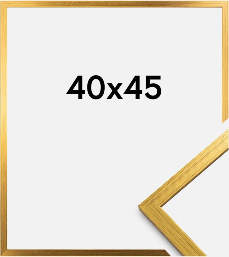 Ramme Edsbyn Akrylglass Gull 40x45 Cm