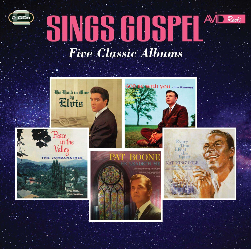 Elvis Presley, Jim Reeves, The Jordanaires, Pat Boone, Nat King Cole Sings Gospel Five Classic Albums CD