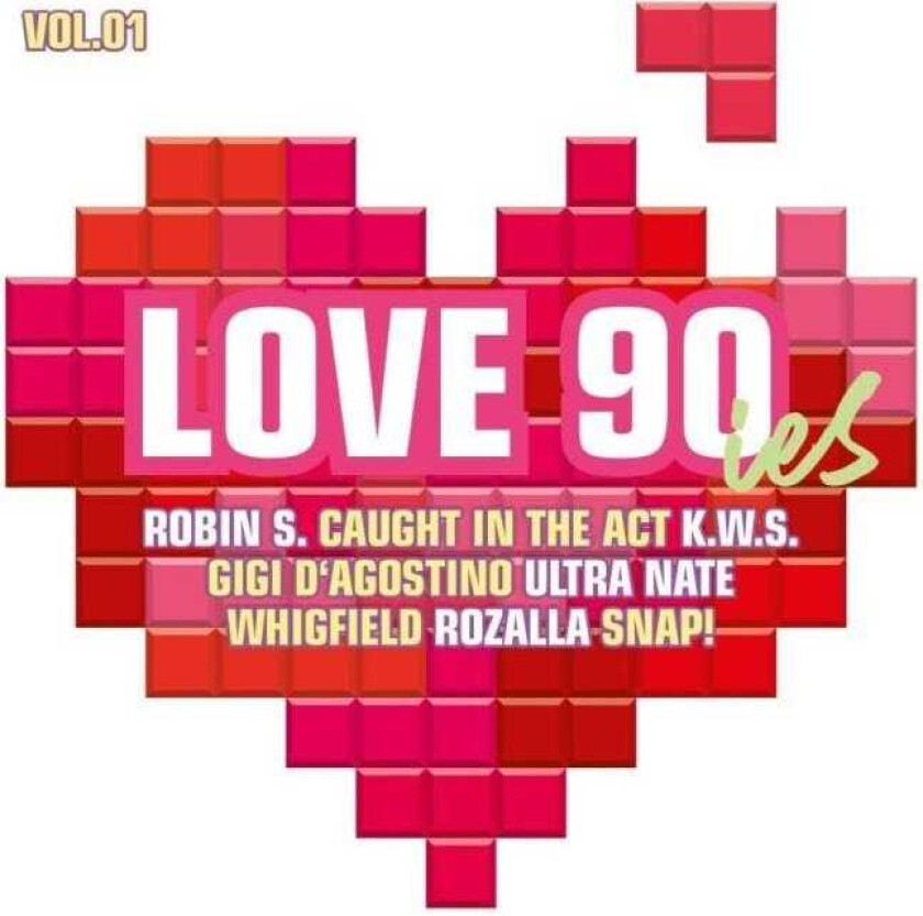 Diverse Artister, Diverse Electronica Love 90's Vol 1 CD