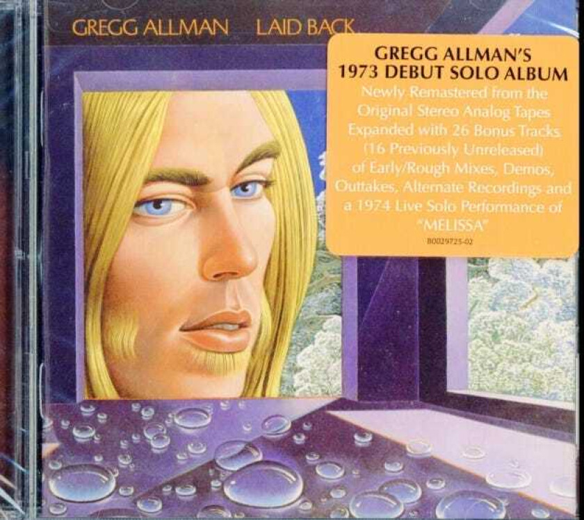 Gregg Allman Laid Back CD