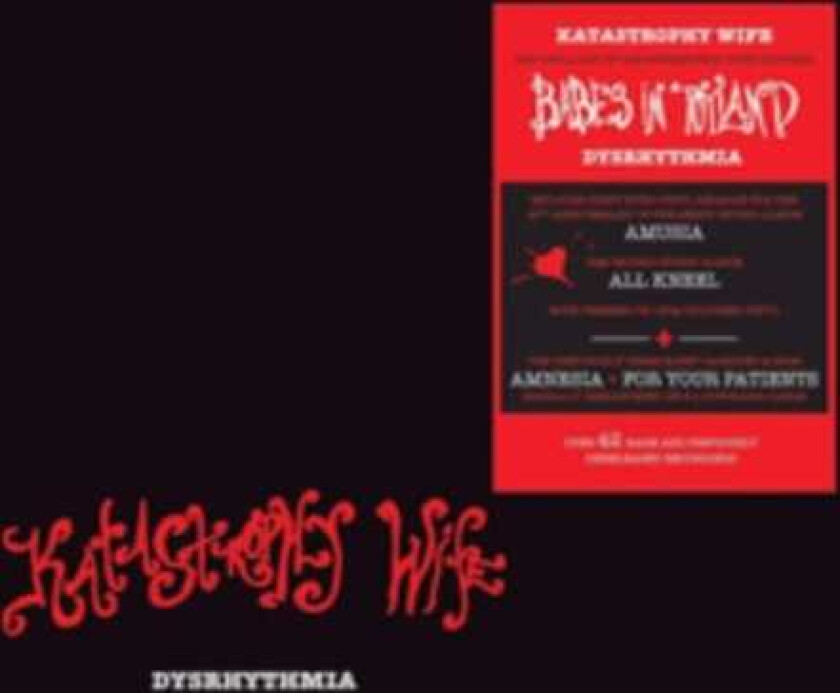 Katastrophy Wife Dysrhythmia LP/Vinyl