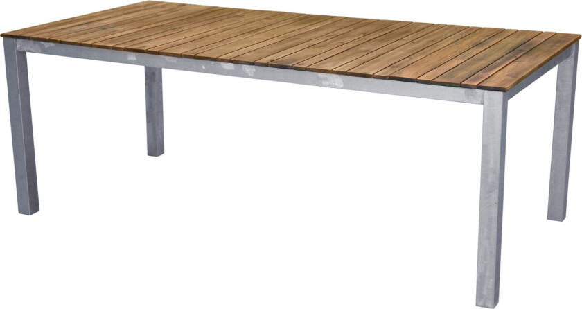 Zenia hagebord natur, sølvfarget.