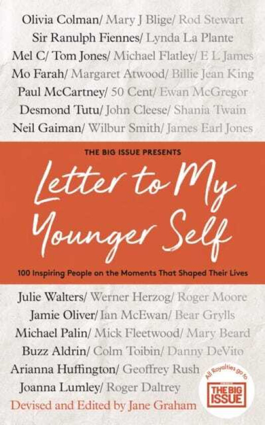 Letter To My Younger Self The Big Issue Presents... 100 Inspiring People on the Moments That Shaped Their Lives