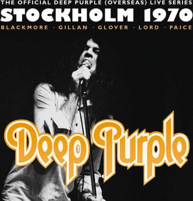Deep Purple Stockholm 1970 LP/Vinyl