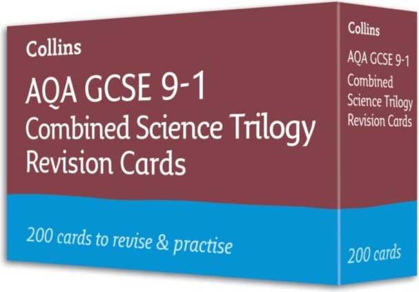 AQA GCSE 91 Combined Science Revision Cards (Biology, Chemistry & Physics) Ideal for Home Learnin
