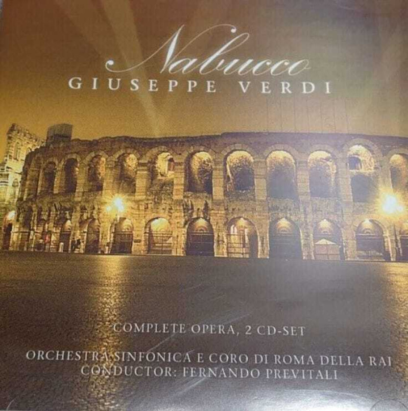 Fernando Previtali Verdi: Nabucco CD